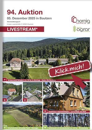 Titelbild zum Katalog 94. Agrar- und Immobilienauktion am 05.12.2025